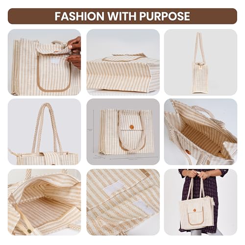 Jute bag for lunch