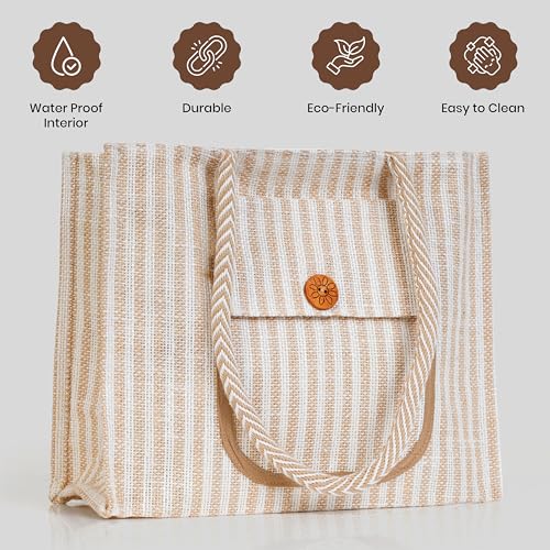 Jute bag for lunch