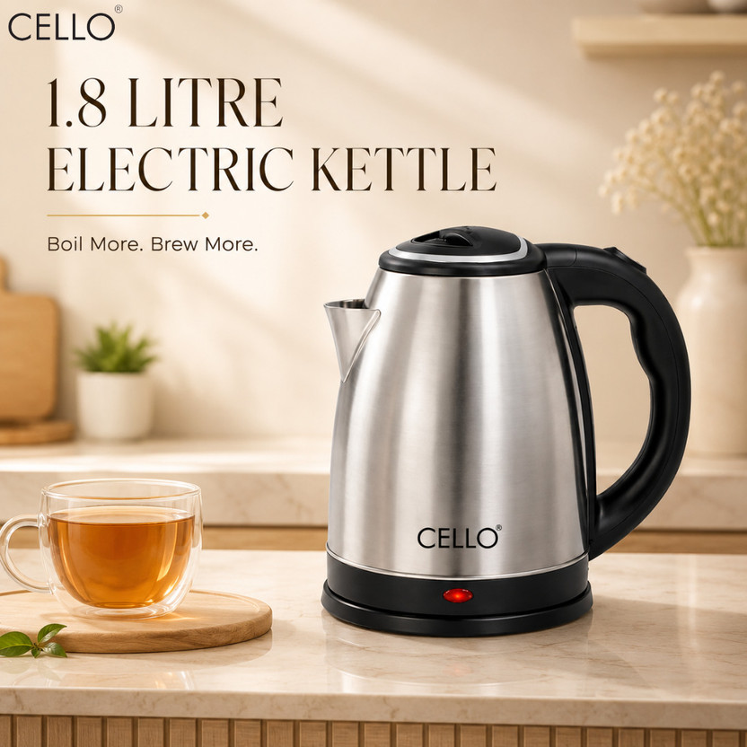 cello HeatPro Portable Kettle for Home, Office | Auto Shut-Off wi - Image 2