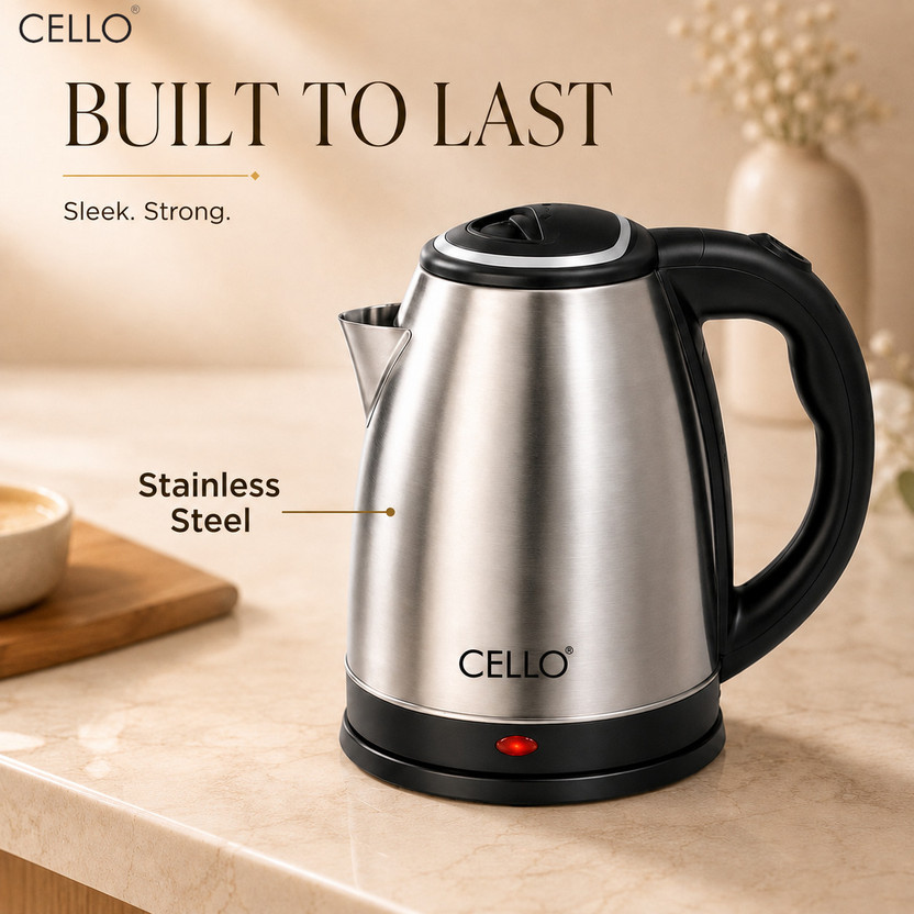 cello HeatPro Portable Kettle for Home, Office | Auto Shut-Off wi - Image 5
