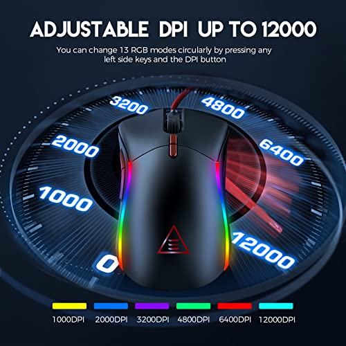 EKSA EM200 Gaming Mouse Wired