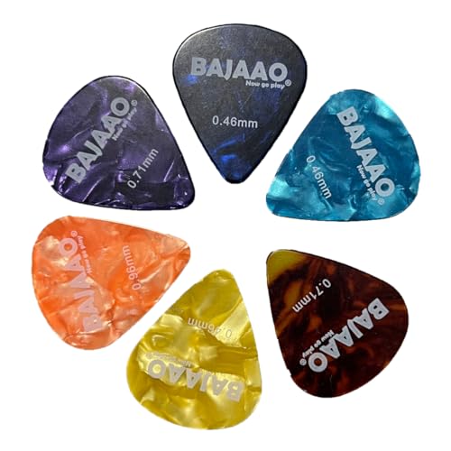 Bajaao Celluloid Guitar Pick Set