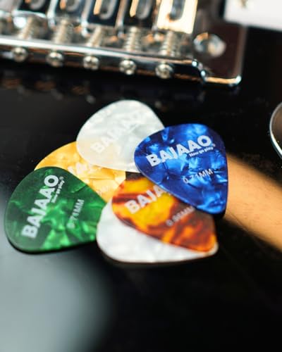 Bajaao Celluloid Guitar Pick Set