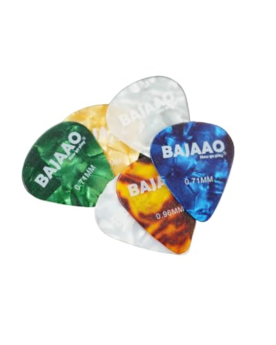 Bajaao Celluloid Guitar Pick Set