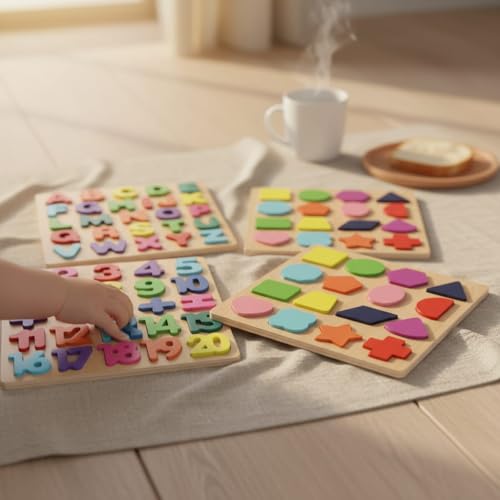 Chocozone Wooden Learning Educational Game