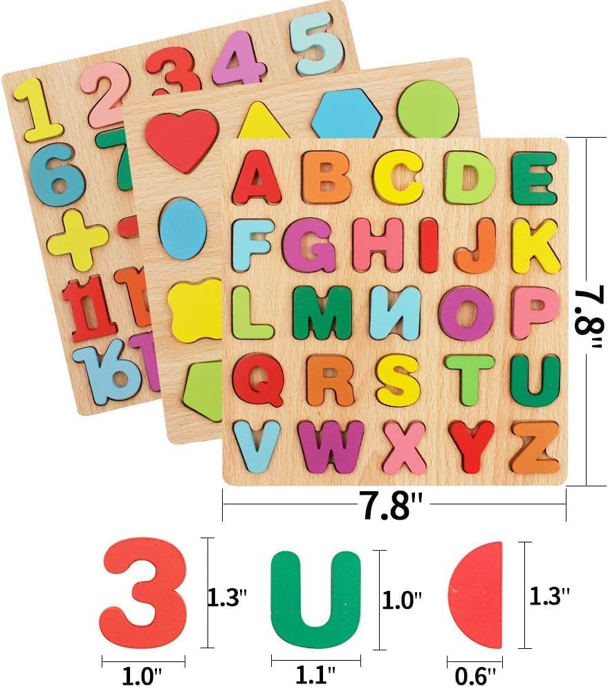 Chocozone Wooden Learning Educational Game