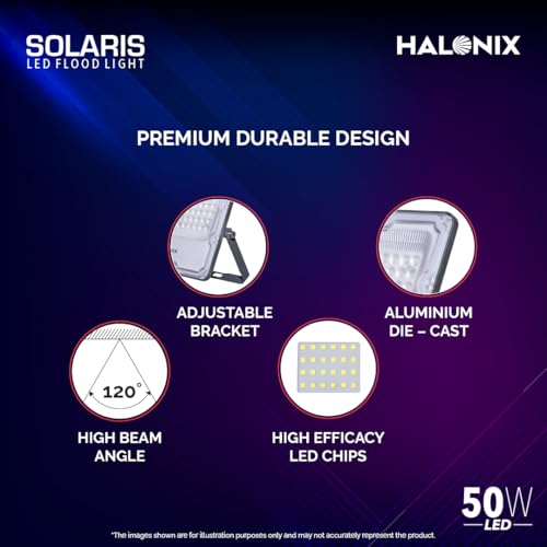 Halonix Aluminium 50W Waterproof Outdoor