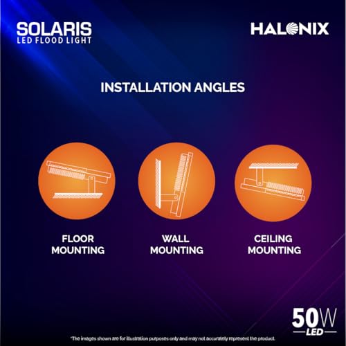 Halonix Aluminium 50W Waterproof Outdoor