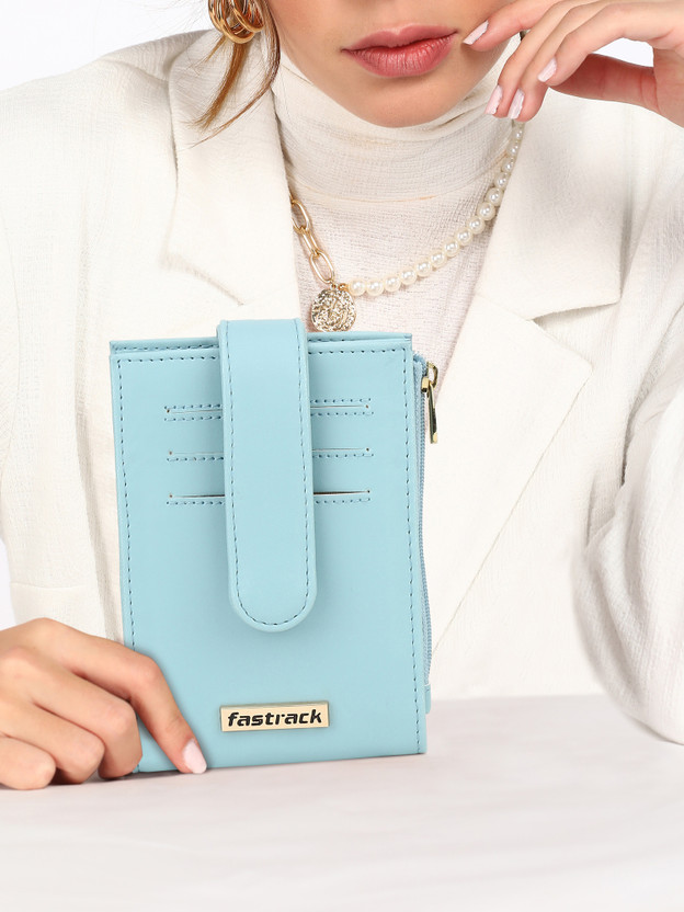 Fastrack Women Casual Blue Artificial Leather Wallet - Regular Si - Image 4