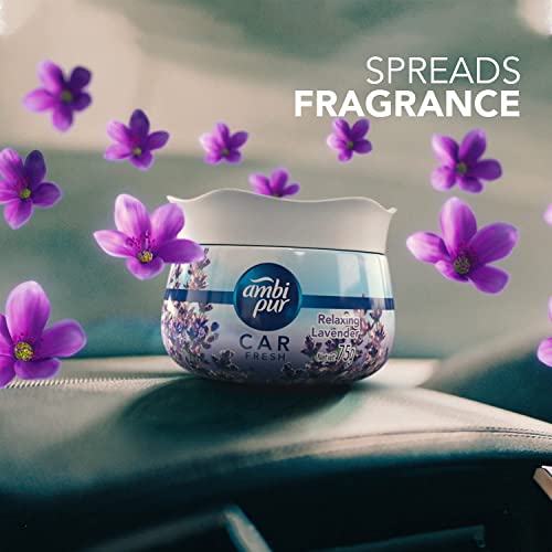 Ambi Pur Car Freshener Gel, Relaxing Lavender, 75 g - Image 5