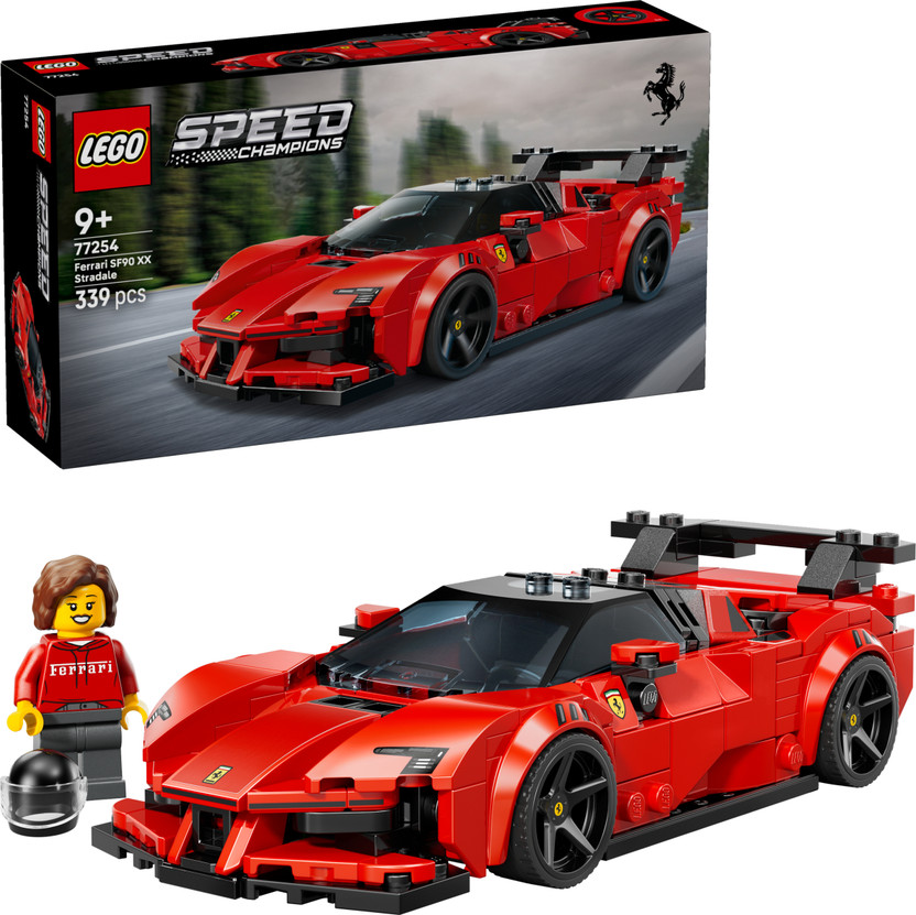 LEGO Speed Champions Ferrari SF90 XX Stradale Sports Car 77254 (M...more