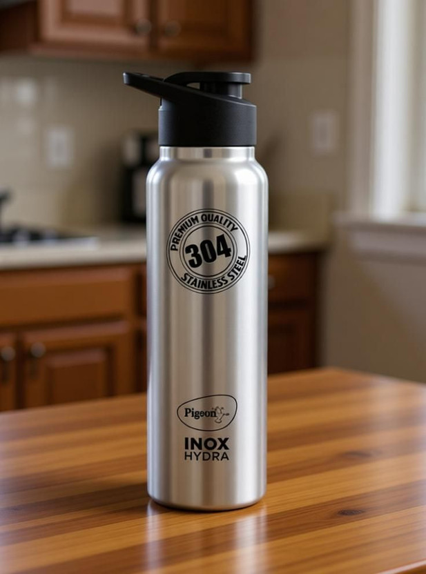 Pigeon Inox 900 ml Stainless Steel Bottle (Pack of 1, Silver) - Image 4