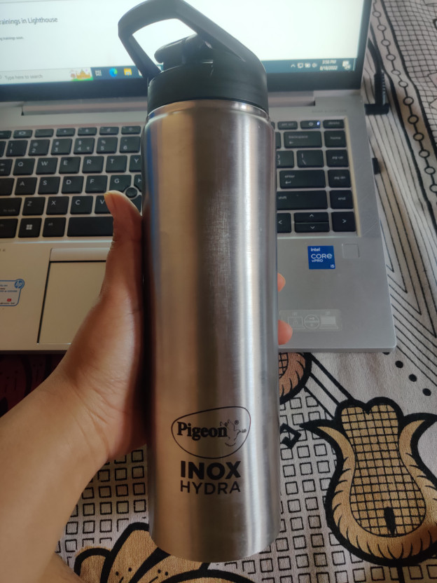 Pigeon Inox 900 ml Stainless Steel Bottle (Pack of 1, Silver) - Image 8