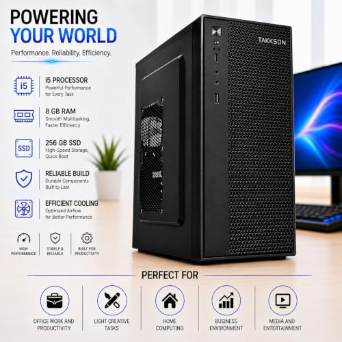 TAKKSON Computer Desktop PC