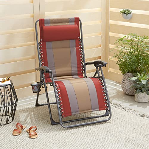 Amazon Basics Outdoor Padded Adjustable