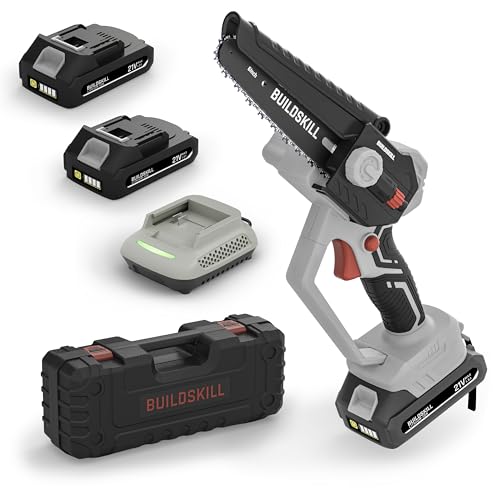 BUILDSKILL 21V Cordless Chainsaw Machine