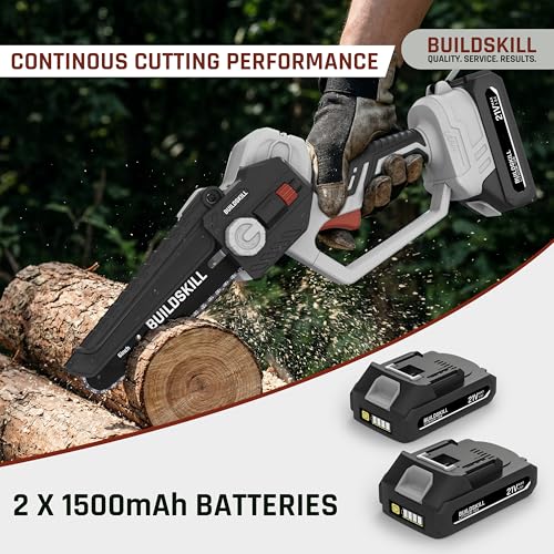 BUILDSKILL 21V Cordless Chainsaw Machine