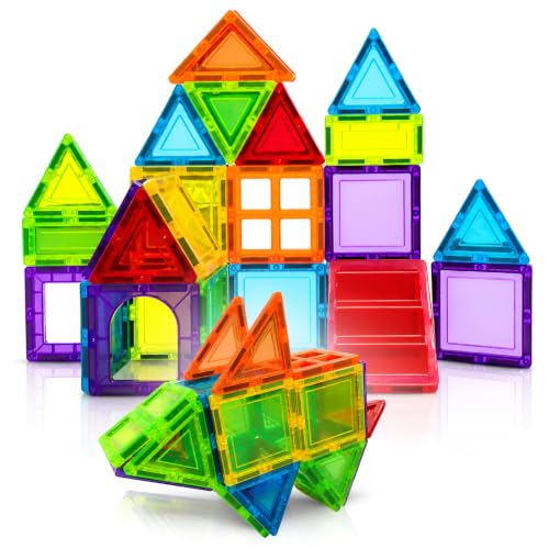 WireScorts® Magnetic Tiles for Kids