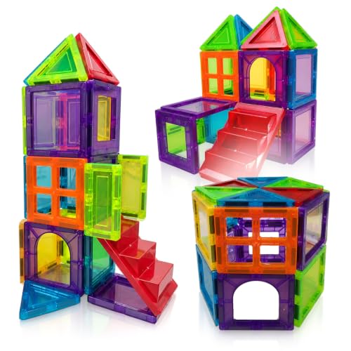 WireScorts® Magnetic Tiles for Kids