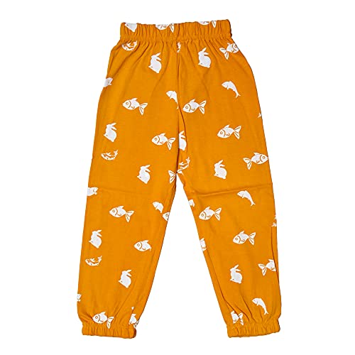 T2F Girls Cotton Regular Fit Printed Track Pant (Pack of 5) - Image 4