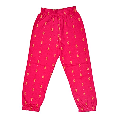 T2F Girls Cotton Regular Fit Printed Track Pant (Pack of 5) - Image 5