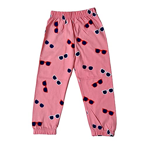 T2F Girls Cotton Regular Fit Printed Track Pant (Pack of 5) - Image 6