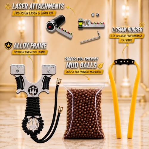 Marksman® Alloy Trident Laser Slingshot