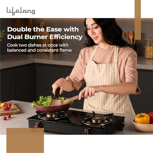 Lifelong 2 Burner Gas Stove