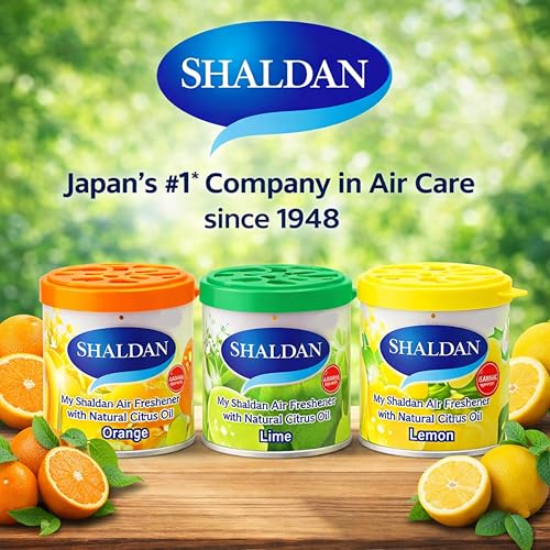 My Shaldan Japan Gel Car Perfume Air Freshener (Lemon, 80 g) - Image 5