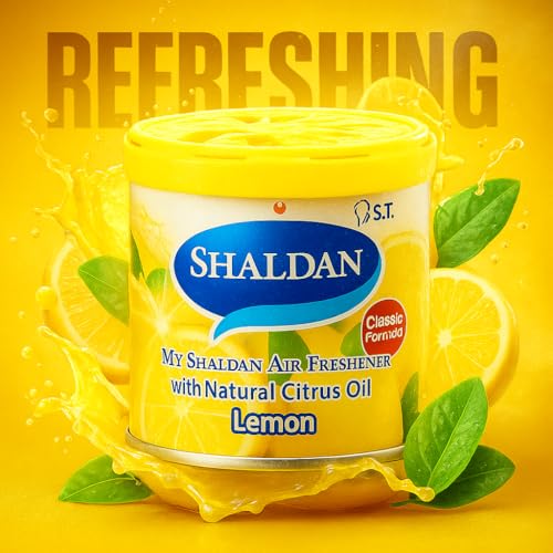 My Shaldan Japan Gel Car Perfume Air Freshener (Lemon, 80 g) - Image 6