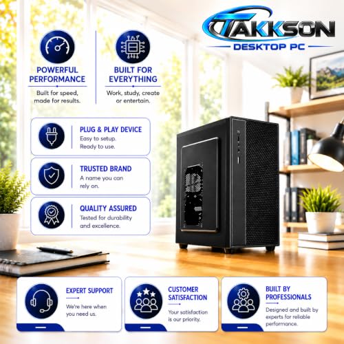 TAKKSON Computer Desktop PC