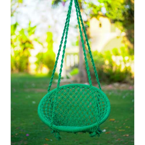 Patiofy Round Cotton Home Swing