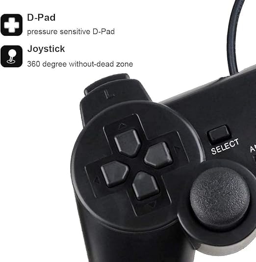 A.K.TRADERS Wired Dualshock Remote Controller For Playstation-2 - Image 3