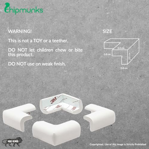 Chipmunks Baby Proofing Corner Guard