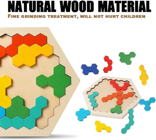 Khasala Brothers® Educational Wooden Puzzle