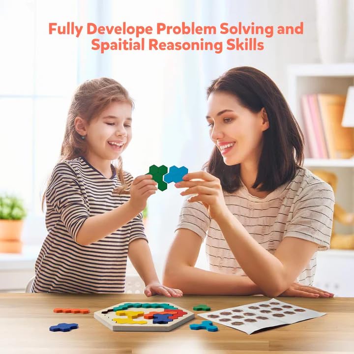 Khasala Brothers® Educational Wooden Puzzle