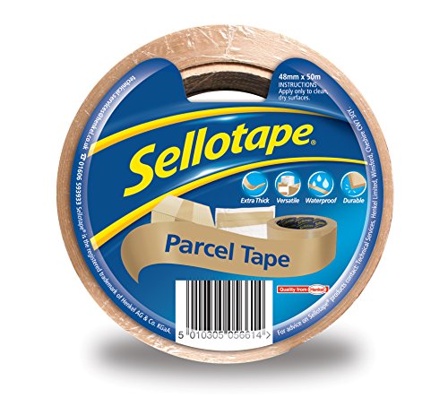 Sellotape Parcel Tape, Brown Tape