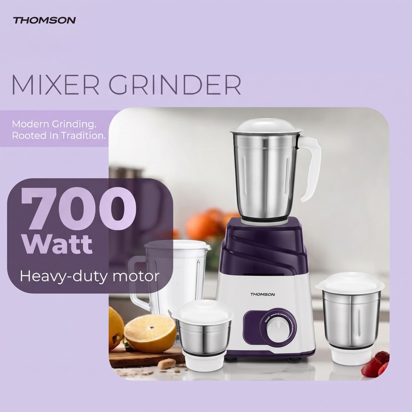 Lifelong LLNBB003 500 W Mixer Grinder (LLNBB003 | 2 Jars | Red) - Image 6
