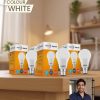 Wipro 10 W Basic Standard B22 LED Bulb (White, Pack of 5) - Image 2