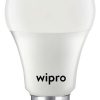 Wipro 10 W Basic Standard B22 LED Bulb (White, Pack of 5) - Image 4