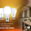 Wipro 10 W Basic Standard B22 LED Bulb (White, Pack of 5) - Image 7