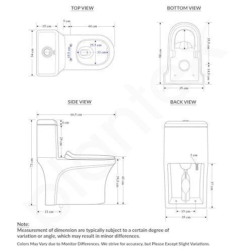 Plantex Siphonic Flush System Ceramic