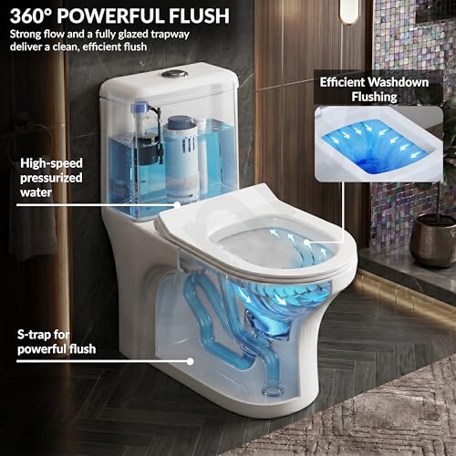 Plantex Siphonic Flush System Ceramic