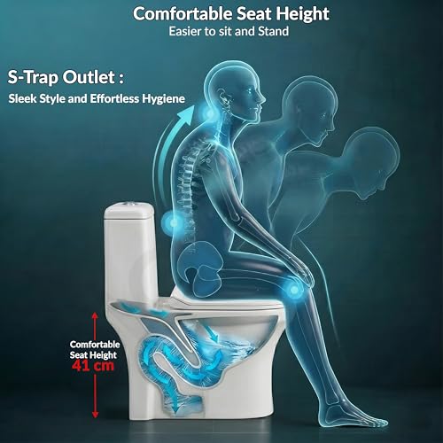 Plantex Siphonic Flush System Ceramic