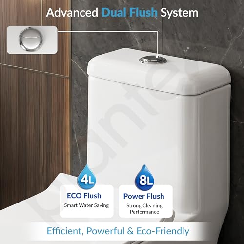 Plantex Siphonic Flush System Ceramic