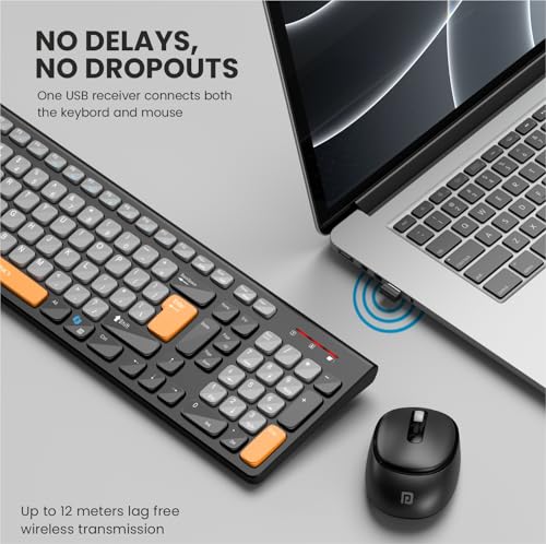 Portronics Key7 Combo Wireless Keyboard