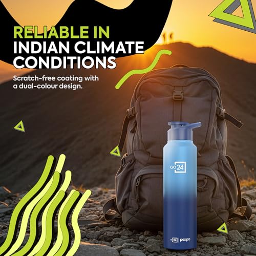 Go24 pexpo Stainless Steel Customized Water Bottle with Name - 950ml - Image 5