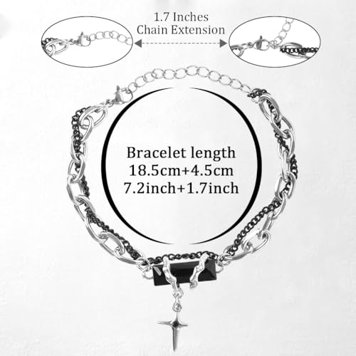 PROBEROS Bracelet for Man Gothic