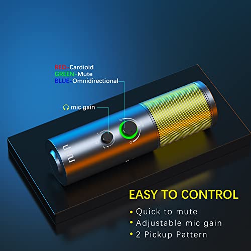 uhuru Multipattern USB Podcast Microphone