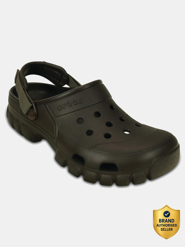 CROCS Unisex Clogs Sandal (Brown , 5)